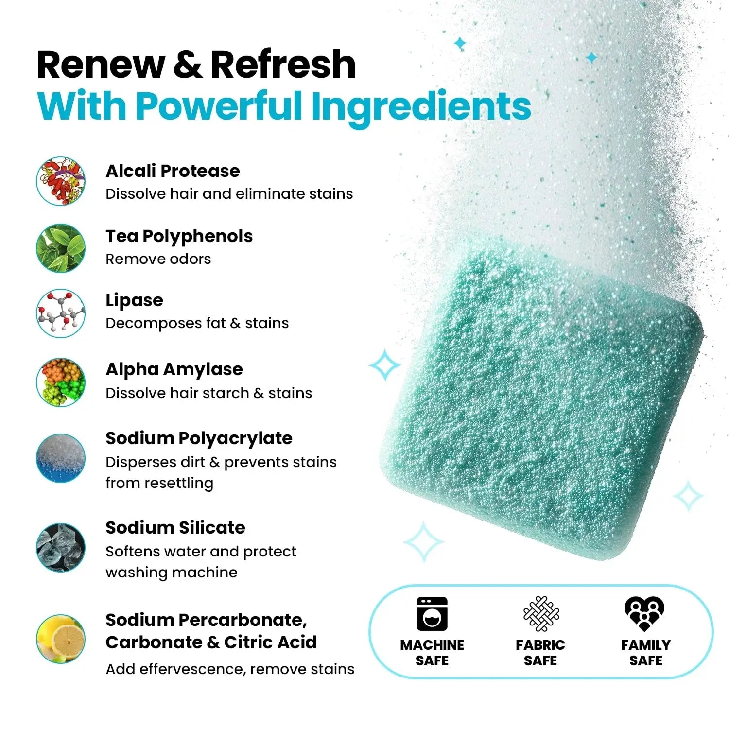 BioFlow Washing Machine Cleaner