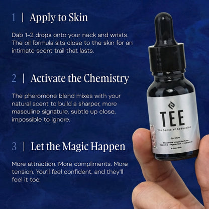 TEE GODA | Pheromone-Infused Cologne for Men
